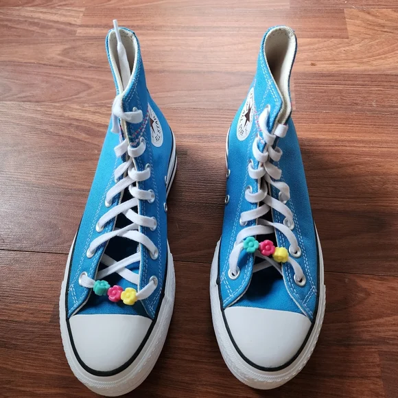 Chuck Taylor All Star Lift Platform Embroidered Bracelet Sneaker NIB - Picture 8 of 12